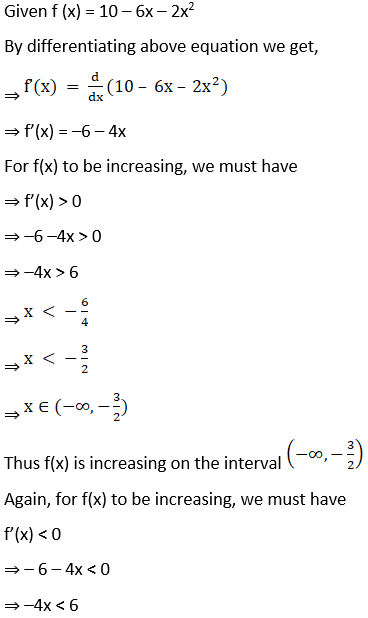 RD Sharma Solutions for Class 12 Maths Chapter 17 Increaing and Decreasing Functions Image 3