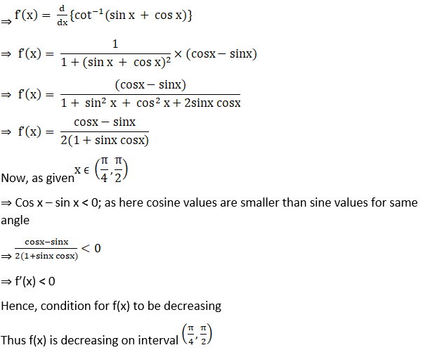 RD Sharma Solutions for Class 12 Maths Chapter 17 Increaing and Decreasing Functions Image 36