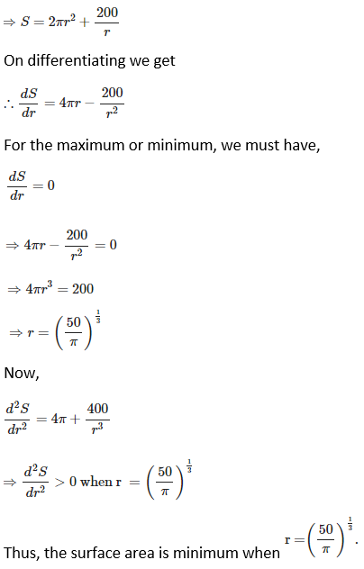 RD Sharma Solutions for Class 12 Maths Chapter 18 Maxima and Minima Image 19