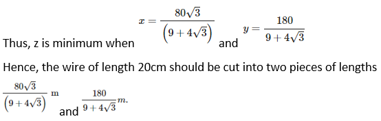 RD Sharma Solutions for Class 12 Maths Chapter 18 Maxima and Minima Image 33