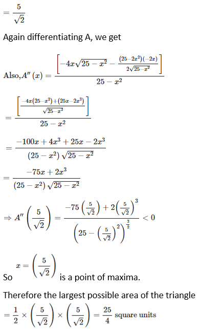 RD Sharma Solutions for Class 12 Maths Chapter 18 Maxima and Minima Image 39