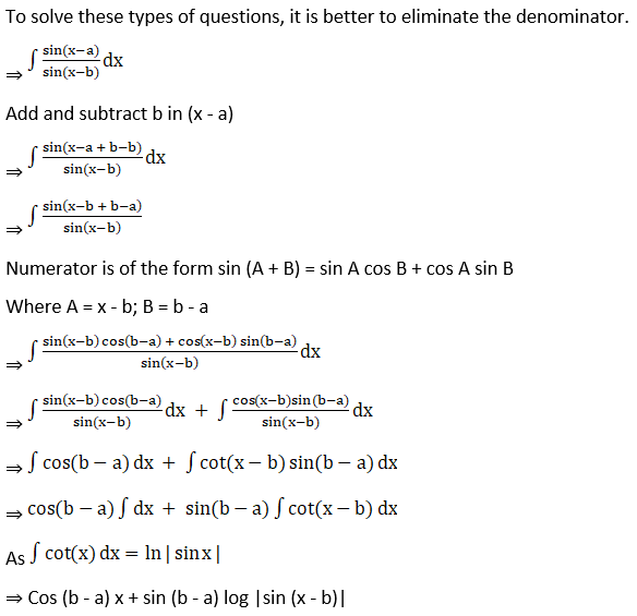 RD Sharma Solutions for Class 12 Maths Chapter 19 Indefinite Integrals Image 147