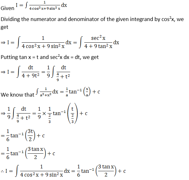 RD Sharma Solutions for Class 12 Maths Chapter 19 Indefinite Integrals Image 377