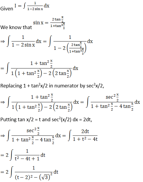 RD Sharma Solutions for Class 12 Maths Chapter 19 Indefinite Integrals Image 395