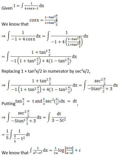 RD Sharma Solutions for Class 12 Maths Chapter 19 Indefinite Integrals Image 398