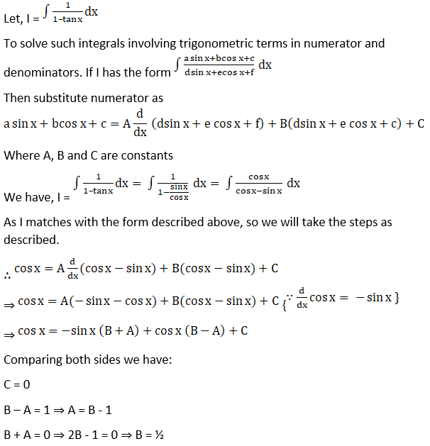 RD Sharma Solutions for Class 12 Maths Chapter 19 Indefinite Integrals Image 408