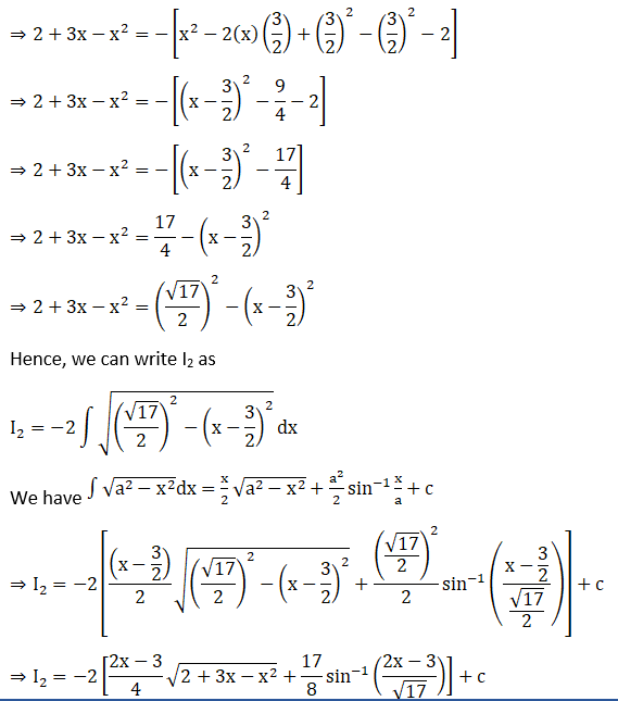 RD Sharma Solutions for Class 12 Maths Chapter 19 Indefinite Integrals Image 493