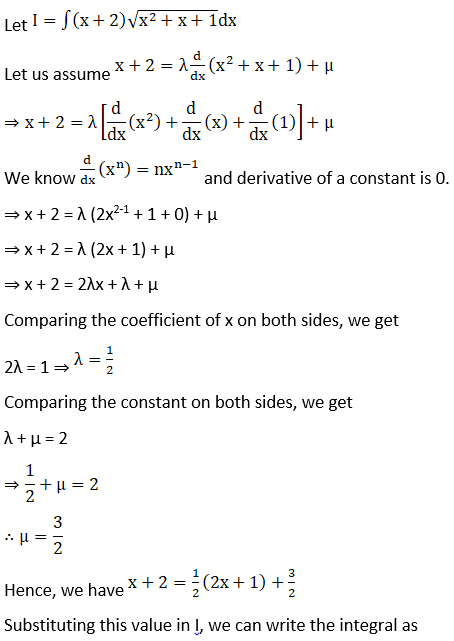 RD Sharma Solutions for Class 12 Maths Chapter 19 Indefinite Integrals Image 497