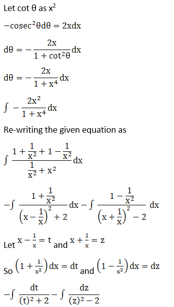 RD Sharma Solutions for Class 12 Maths Chapter 19 Indefinite Integrals Image 533