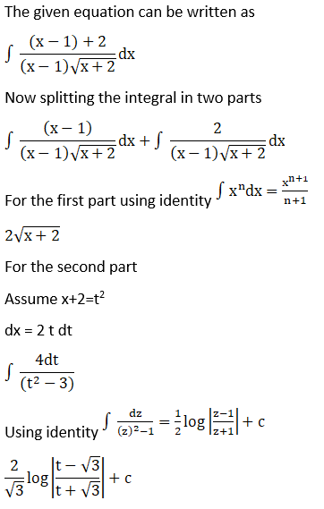 RD Sharma Solutions for Class 12 Maths Chapter 19 Indefinite Integrals Image 551