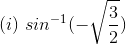 RD Sharma Solutions for Class 12 Maths Chapter 4 Inverse Trigonometric Functions Image 1