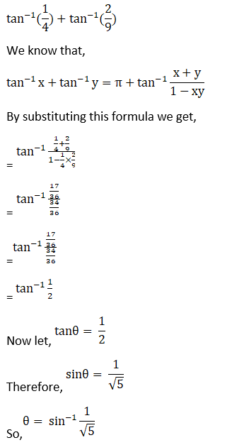 RD Sharma Solutions for Class 12 Maths Chapter 4 Inverse Trigonometric Functions Image 59