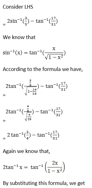 RD Sharma Solutions for Class 12 Maths Chapter 4 Inverse Trigonometric Functions Image 91