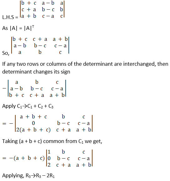 RD Sharma Solutions for Class 12 Maths Chapter 6 Determinants Image 114