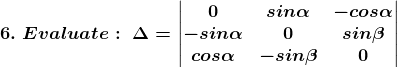 RD Sharma Solutions for Class 12 Maths Chapter 6 Determinants Image 31