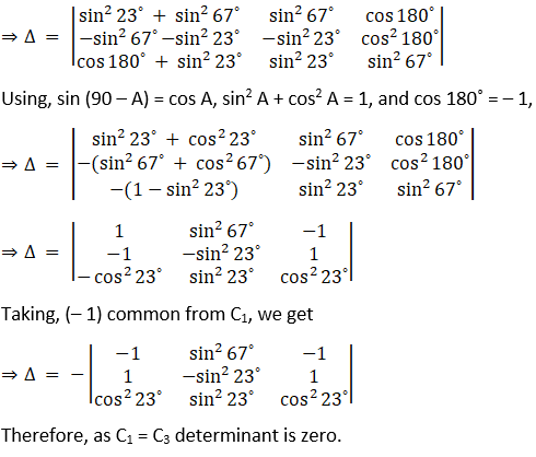 RD Sharma Solutions for Class 12 Maths Chapter 6 Determinants Image 88