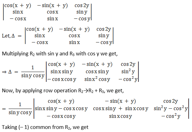 RD Sharma Solutions for Class 12 Maths Chapter 6 Determinants Image 89