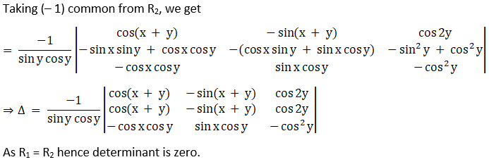 RD Sharma Solutions for Class 12 Maths Chapter 6 Determinants Image 90