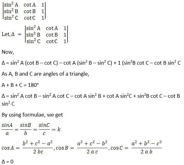 RD Sharma Solutions for Class 12 Maths Chapter 6 Determinants Image 93