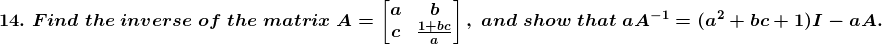 RD Sharma Solutions for Class 12 Maths Chapter 7 Adjoint and Inverse of a Matrix Image 107