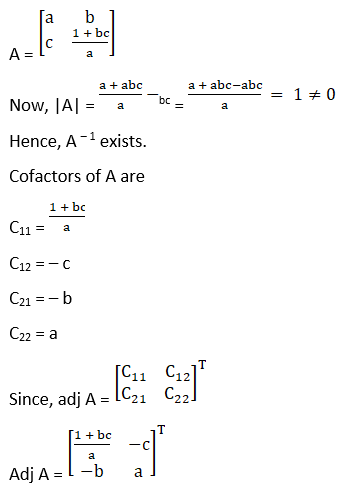 RD Sharma Solutions for Class 12 Maths Chapter 7 Adjoint and Inverse of a Matrix Image 108