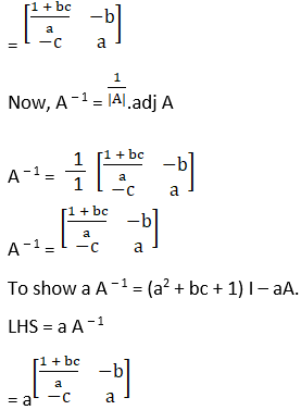 RD Sharma Solutions for Class 12 Maths Chapter 7 Adjoint and Inverse of a Matrix Image 109