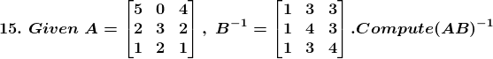 RD Sharma Solutions for Class 12 Maths Chapter 7 Adjoint and Inverse of a Matrix Image 111