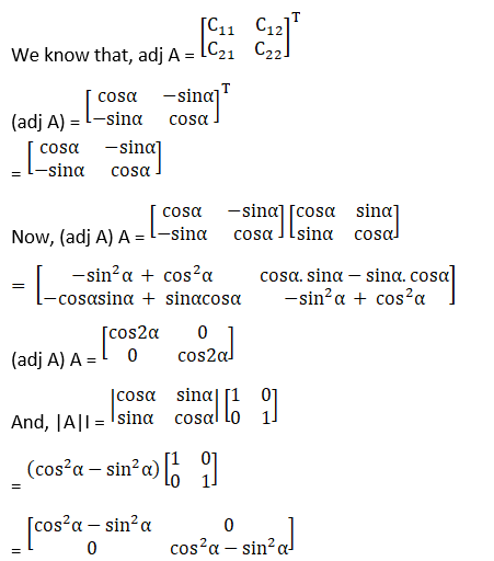 RD Sharma Solutions for Class 12 Maths Chapter 7 Adjoint and Inverse of a Matrix Image 12