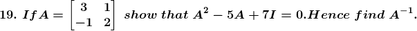 RD Sharma Solutions for Class 12 Maths Chapter 7 Adjoint and Inverse of a Matrix Image 128