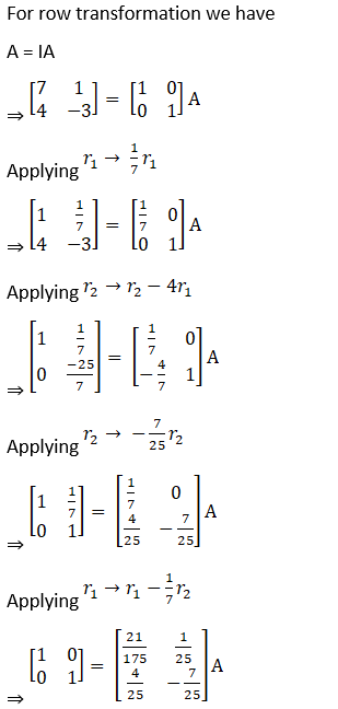 RD Sharma Solutions for Class 12 Maths Chapter 7 Adjoint and Inverse of a Matrix Image 132