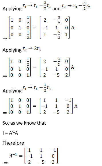 RD Sharma Solutions for Class 12 Maths Chapter 7 Adjoint and Inverse of a Matrix Image 156