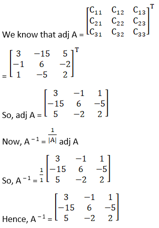 RD Sharma Solutions for Class 12 Maths Chapter 7 Adjoint and Inverse of a Matrix Image 76