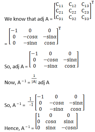 RD Sharma Solutions for Class 12 Maths Chapter 7 Adjoint and Inverse of a Matrix Image 82