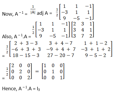 RD Sharma Solutions for Class 12 Maths Chapter 7 Adjoint and Inverse of a Matrix Image 91