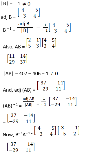 RD Sharma Solutions for Class 12 Maths Chapter 7 Adjoint and Inverse of a Matrix Image 97