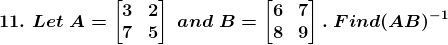 RD Sharma Solutions for Class 12 Maths Chapter 7 Adjoint and Inverse of a Matrix Image 98