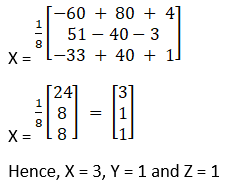 RD Sharma Solutions for Class 12 Maths Chapter 8 Solutions of Simultaneous Linear Equations Image 17