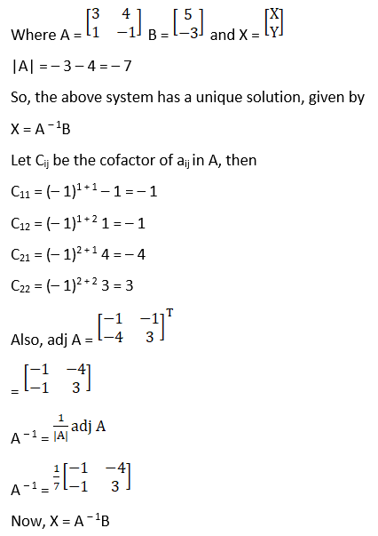 RD Sharma Solutions for Class 12 Maths Chapter 8 Solutions of Simultaneous Linear Equations Image 6