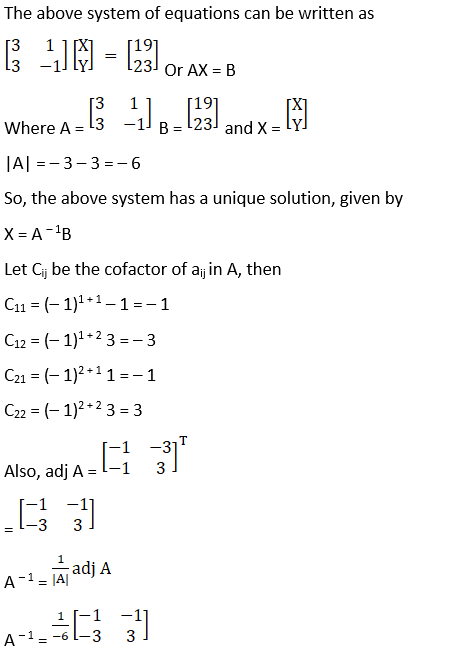 RD Sharma Solutions for Class 12 Maths Chapter 8 Solutions of Simultaneous Linear Equations Image 8