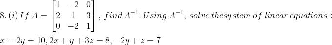 RD Sharma Solutions for Class 12 Maths Chapter 8 Solutions of Simultaneous Linear Equations Image 90