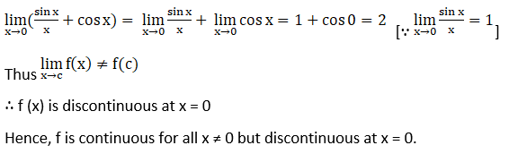 RD Sharma Solutions for Class 12 Maths Chapter 9 Continuity Image 127