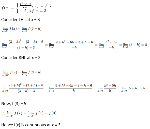 RD Sharma Solutions for Class 12 Maths Chapter 9 Continuity Image 5