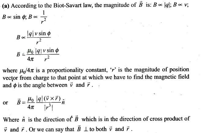 NCERT Exemplar Class 12 Physics Chapter 4 Moving Charges and Magnetism Img 4