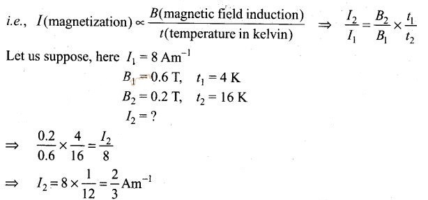 NCERT Exemplar Class 12 Physics Chapter 5 Magnetism and Matter Img 5