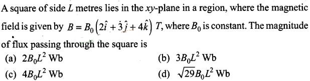 NCERT Exemplar Class 12 Physics Chapter 6 Electromagnetic Induction Img 1