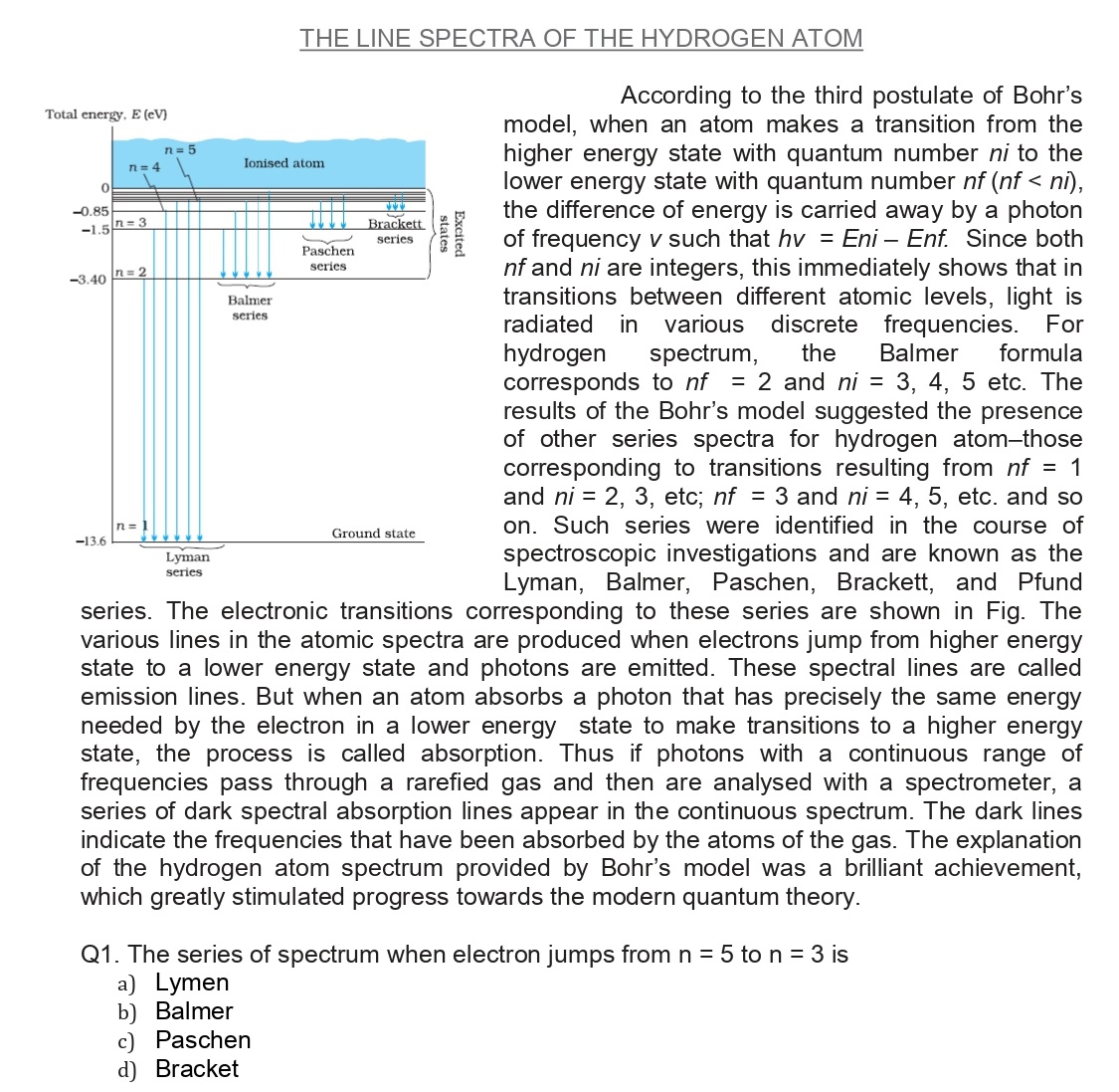 CBSE Class 12 Case Study