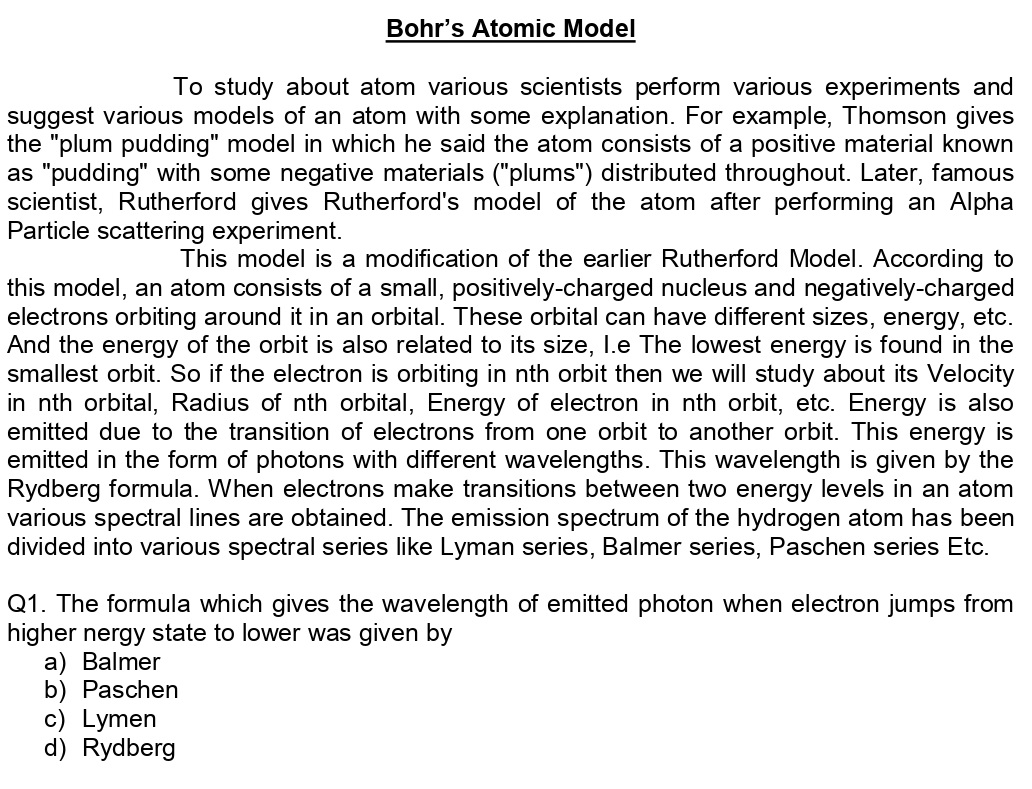 CBSE Class 12 Case Study