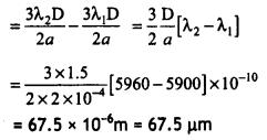 Class 12 Physics Important Questions Chapter 10 Wave Optics 33