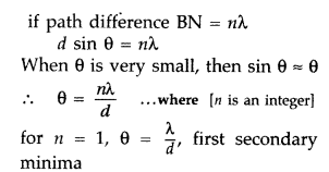 Important Questions for Class 12 Physics Chapter 10 Wave Optics Class 12 Important Questions 127