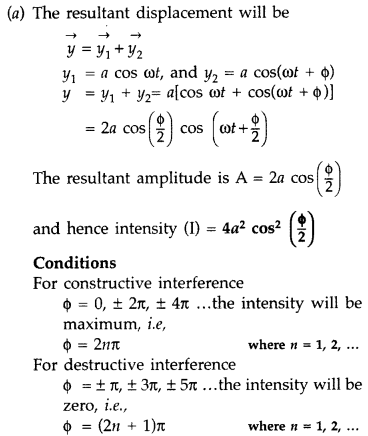 Important Questions for Class 12 Physics Chapter 10 Wave Optics Class 12 Important Questions 138